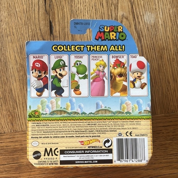 Super Mario Hot wheels Toad - Picture 3 of 4